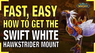 DAILY FARM! How To Get The Swift White Hawkstrider Mount Guide | Magisters Terrace Mount | WoW Guide