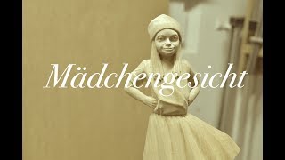 Mädchen👧10-12 Jahre / Mädchengesicht schnitzen👱‍♀️/kleines Gesicht in Linde