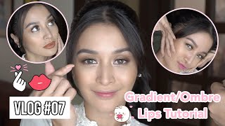 How to: Korean Gradient/Ombre Lips ft. SHE Cosmetics Lipsticks + GIVEAWAY!!! | SHEisKrisB Vlog #7