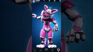 Fnaf Funtime Foxy evolution 1984-2034 #fnaf #freddy #bonnie #chica #foxy #fnafedit #shorts