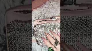 Pink Bling Handbag Pink Bling Nails #blingnails #pink #shopping #rings #handbags