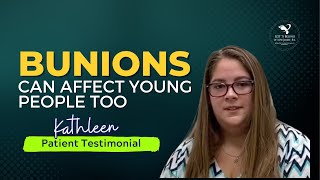 BUNIONS CAN AFFECT YOUNG PEOPLE TOO