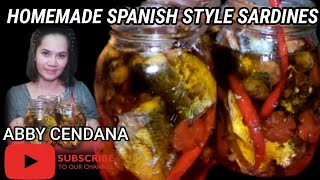 HOW TO MAKE HOMEMADE SPANISH STYLE SARDINES (VLOG # 47) | ABBY CENDANA