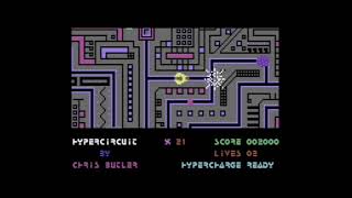 I play "Hyper Circuit" on the commodore 64.