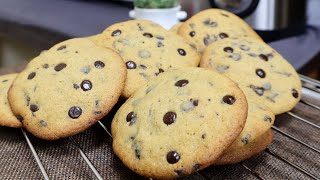 Resep Chocolate Chip Cookies, Enak dan Renyah - Anak-anak Suka Banget Dibikinin ini