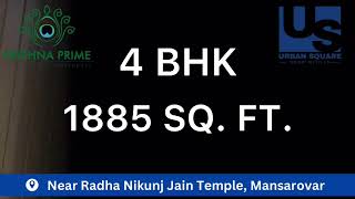 4 BHK Flat For Sale in Jaipur | Flats in Mansarovar | Flats Near Metro Station | Ready To Move