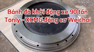 Bánh đà khởi động xe tải mỏ 90 tấn: XCMG - Tonly TL875K, TL875B. Hotline: 0977117385