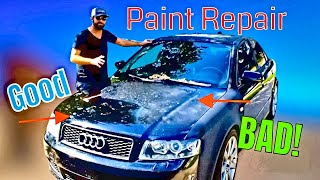 Automotive Paint Restoration on my B6 Audi A4