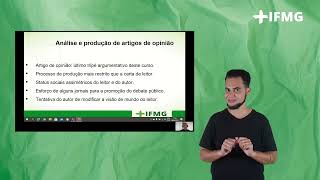 Análise e produção de artigos de opinião