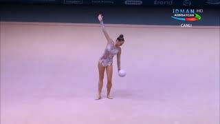 Katsiaryna HALKINA (EF) ball - World cup Baku 2019