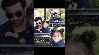 cute Raha with Baba #shortsfeed #ranbirkapoor #raha #shorts #viral #aliabhatt #love #shortvideo