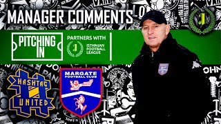 MANAGER COMMENTS: LEAGUE - Hashtag United FC (A) - 9th March 2024