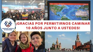 ¡Gracias por confiar en el Programa Europeo de Excelencia! | 10 años conectando Ecuador con Rusia