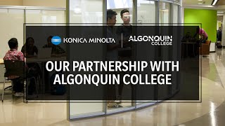 Konica Minolta Enhances Technology at Algonquin College