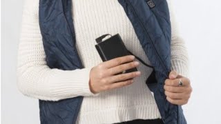 Жилетка с утеплителем от power bank. С Али Экспресс.