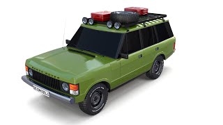 Range Rover Classic v1 3D Model