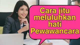 HATI PEWAWANCARA LULUH SEKETIKA