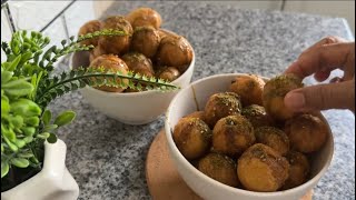 Feta and Pepper Dough Balls || These are sweet savoury and the perfect