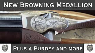 New Browning Medallion, Old Purdey and Muzzle loader