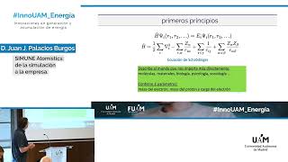 SIMUNE Atomistics: de la simulación a la empresa - InnoUAM_Energía