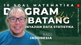 10 Contoh Soal Penyajian Data Statistika Dalam Bentuk Diagram Batang