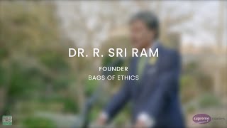 Dr Sri Ram speech at the Queen’s Green Canopy x Bags of Ethics Event