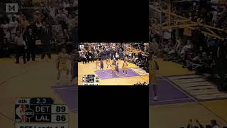 KOBE BRYANT CLUTCH MOMENT NBA LEGEND