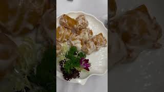 Pineapple sweet sour pork & shrimp mayonnaise #yummyfood #satisfyingvideoyoutubeshorts