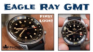 Phoibos Eagle Ray GMT First Look - One Hell of a Travel Watch!