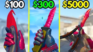 BEST RED Knife & Glove Combos For Every Budget (CS2 Knife & Glove Combos)