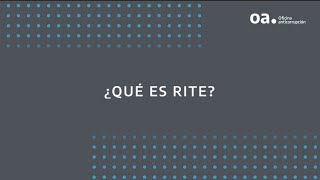 ¿Qué es RITE?