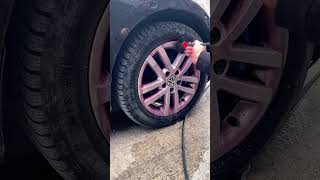 Satisfying winter wheels cleaning| ASMR  #shorts #trending