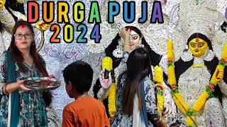 SILIGURI DURGA PUJA 2024// Big Festival Of Bengali Society// pujavlog// @anjalichhetri5945