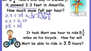 Mixed Rational Number Multiplication & Division