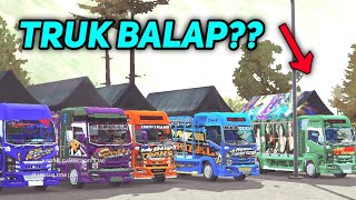 Bukan truk kontes, Tapi truk balap?! - Bus Simulator Indonesia