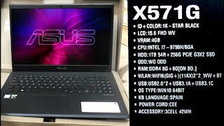 Unboxing ASUS 571GD - BQ246T