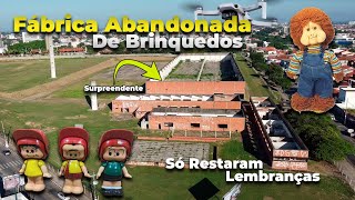 Sobrevoando Fábrica De Brinquedos Abandonada !!! Inacreditável o que Vimos !!!