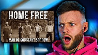 INCREDIBLE!  |  Home Free - Man Of Constant Sorrow  (reaction)