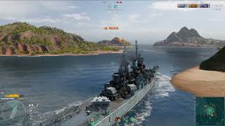 World of Warships - Potyczka morska 2x2 - CA-68 Baltimore