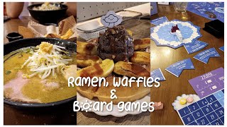 Ramen, Waffles, and Board Games 🧇