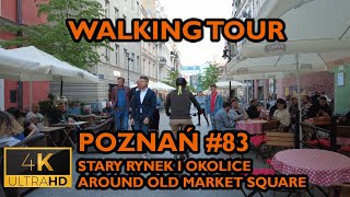 ⁴ᴷ⁶⁰ 🇵🇱 Poznan/Poland Walking Tour - #83 - Spring Walk Around Old Market Square (May 2022) [4K]