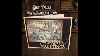 A Very Vintage Christmas Truck with Deb Valder