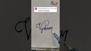 stylish name | Vyshnavi | sk cursive art | how to make a stylish name | stylish signature