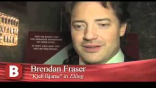 Brendan Fraser Debuts On Broadway in Elling Interview