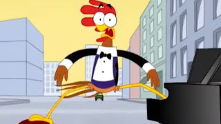 Trouble on the Road | Funny Toons | Marvo the Wonder Chicken