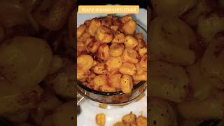 how to make masala corn /masala corn chaat recipe #masalacornchaat  #corn  #youtubeshorts #shorts