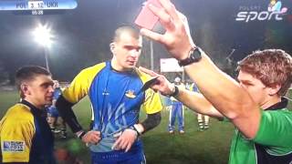 Bojka na meczu rugby Polska Ukraina Gdynia