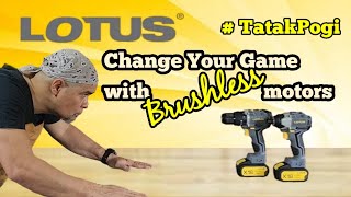 Lotus LTXHD18V-80BL Impact Drill & LTDR18V-310BL Impact Driver (Brushless Drills)