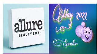 Allure Beauty Box May 2022 First Spoiler