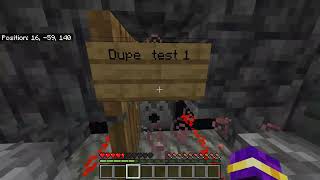 Dupe in minecraft